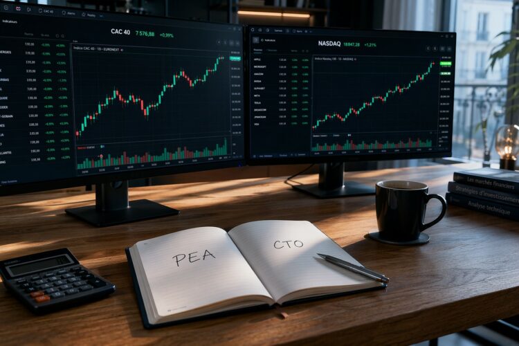 PEA ou CTO : comment choisir votre enveloppe fiscale pour investir en bourse ?