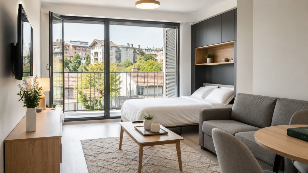 Studio meublé LMNP en résidence - appartement occasion marché secondaire